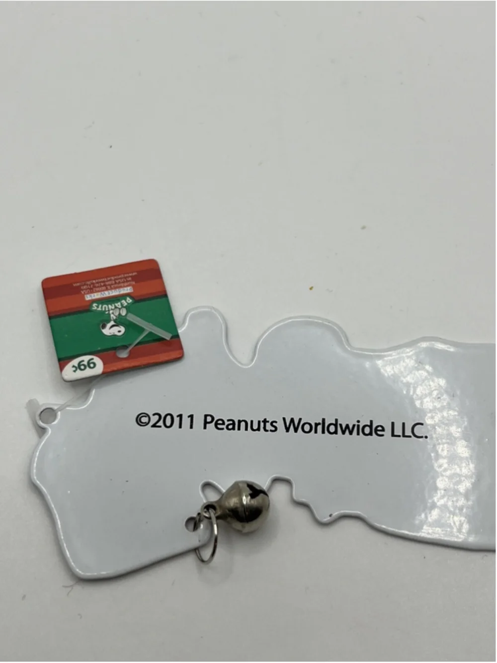 Peanuts Metal 3” Ornament/Decoration On/Off Stand Snoopy~2011BRAND NEW SEE